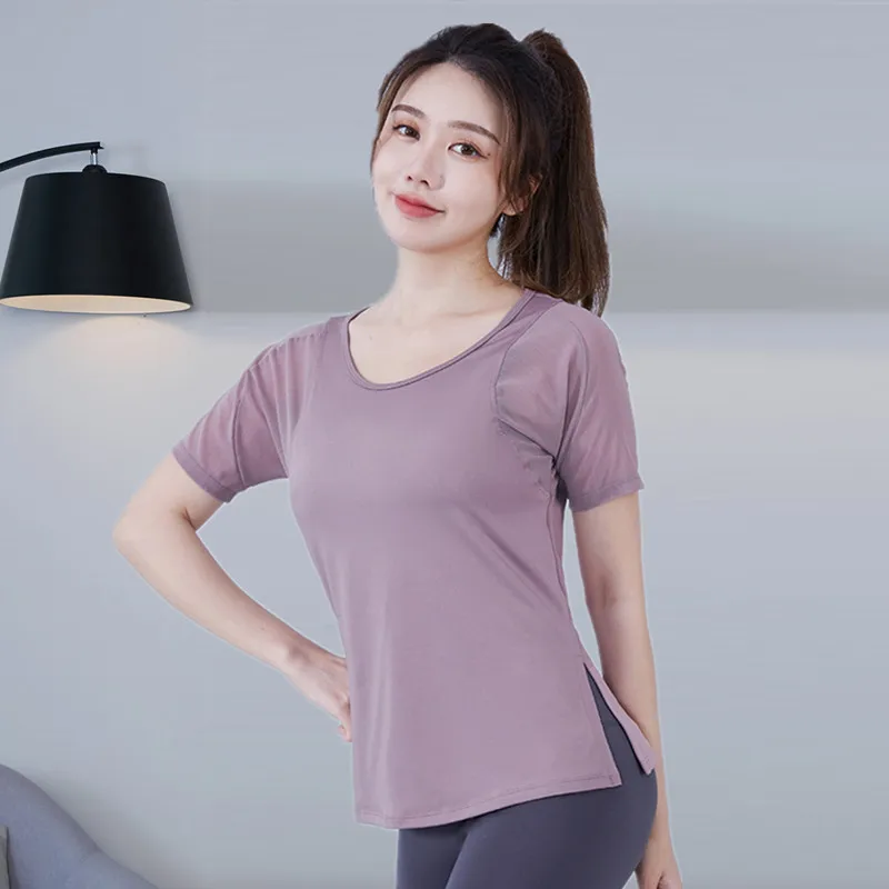 Summer Workout Sports Short Sleeve Women Mesh Gym Yoga Shirts Tops Quick Dry Sportswear Outdoor Fitness Training Running T-shirt
Summer Workout Sports Short Sleeve Women Mesh Gym Yoga Shirts Tops Quick Dry Sportswear Outdoor Fitness Training Running T-shirt