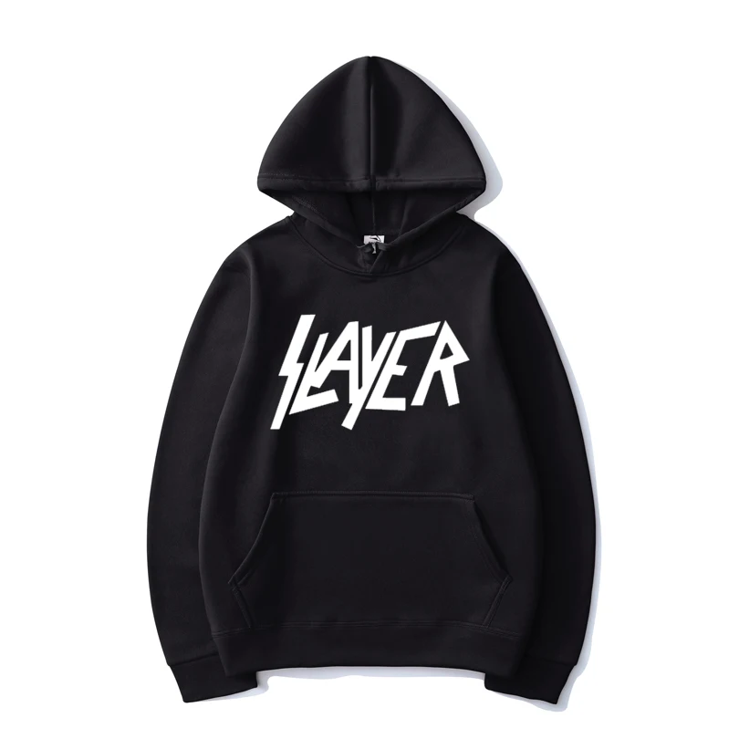 Solid Color Printed Hoodies Slayer Metal Band Men Women Hooded Sweatshirt Rock Pullover Hip Hop Hoodie Unisex Trendy Top Clothes
Solid Color Printed Hoodies Slayer Metal Band Men Women Hooded Sweatshirt Rock Pullover Hip Hop Hoodie Unisex Trendy Top Clothes
