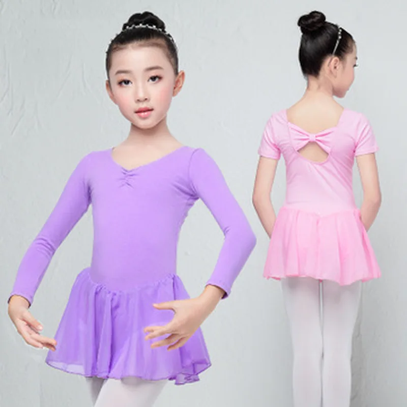 2020 Children Ballet Leotard Long/Short Sleeve Girls Kids Cotton Dance Training Dress Chiffon Skirted Leotard
2020 Children Ballet Leotard Long/Short Sleeve Girls Kids Cotton Dance Training Dress Chiffon Skirted Leotard