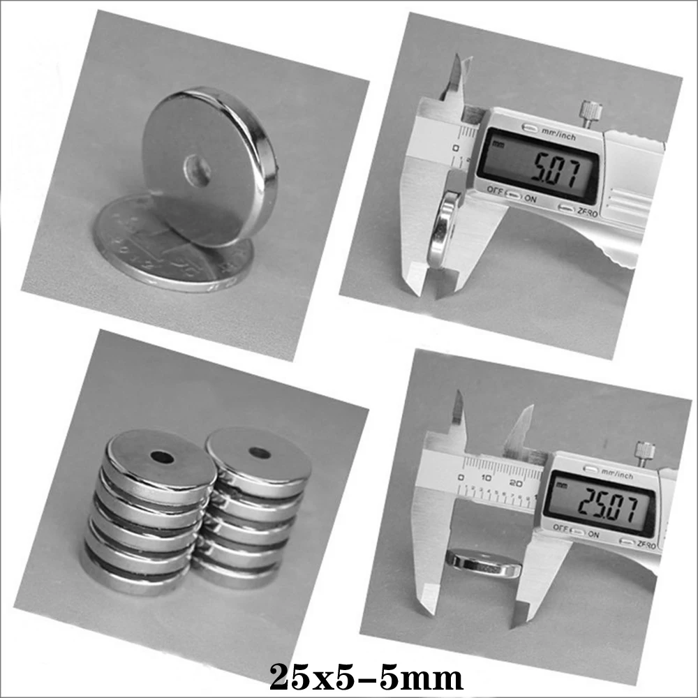2~25PCS 25x5-5 mm Permanent NdFeB Strong Magnets 25*5 mm Hole 5mm Round Countersunk Neodymium Magnetic Magnet 25X5-5mm 25*5-5
2~25PCS 25x5-5 mm Permanent NdFeB Strong Magnets 25*5 mm Hole 5mm Round Countersunk Neodymium Magnetic Magnet 25X5-5mm 25*5-5