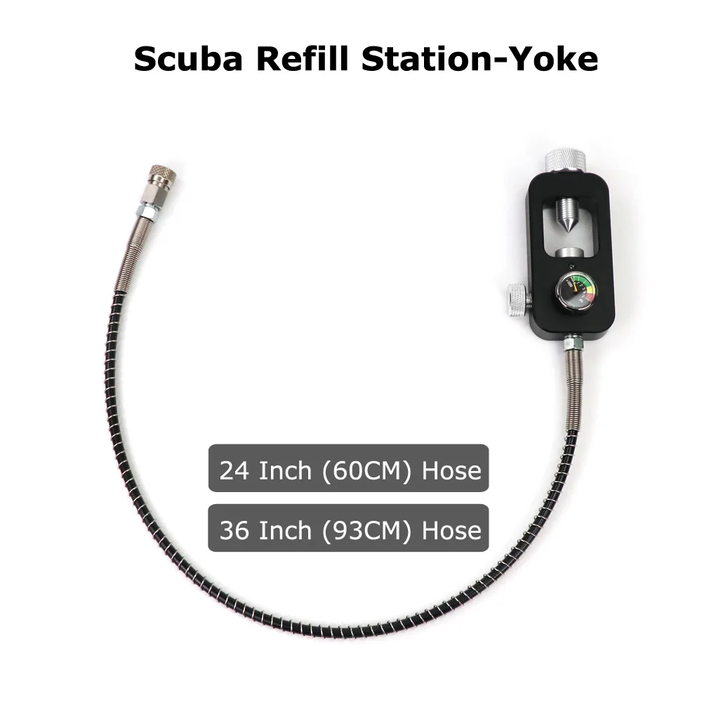 NEW Paintball Air Gun Airsoft PCP Air Rifle HPA Tank Scuba Yoke Refill Station With Hose 4500PSI 24Inch 36Inch
NEW Paintball Air Gun Airsoft PCP Air Rifle HPA Tank Scuba Yoke Refill Station With Hose 4500PSI 24Inch 36Inch