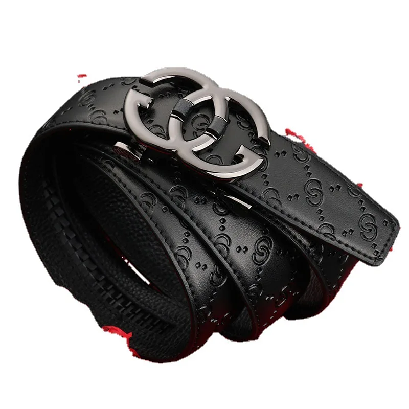 Belt Men's Leather Pure Cowhide High Quanlity Belt First Layer Cowhide Automatic Buckle Youth New All-Match Fashion Pant Belt 
Belt Men's Leather Pure Cowhide High Quanlity Belt First Layer Cowhide Automatic Buckle Youth New All-Match Fashion Pant Belt