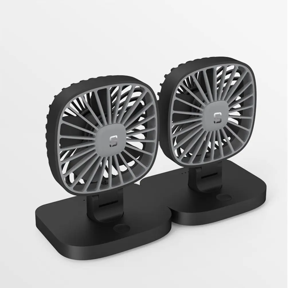 Guide car car fan USB small fan 12V car 24v large truck van car double head fan
Guide car car fan USB small fan 12V car 24v large truck van car double head fan