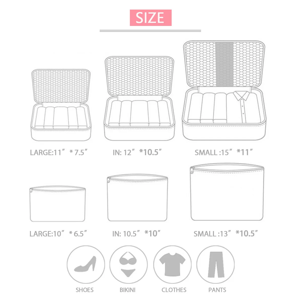 Colorful Leopard Print Travel Storage Six-Pieces Shoes Cover Underwear Toilet Makeup Bag Mesh Portable Cosmetic Bag Storage Bag
Colorful Leopard Print Travel Storage Six-Pieces Shoes Cover Underwear Toilet Makeup Bag Mesh Portable Cosmetic Bag Storage Bag