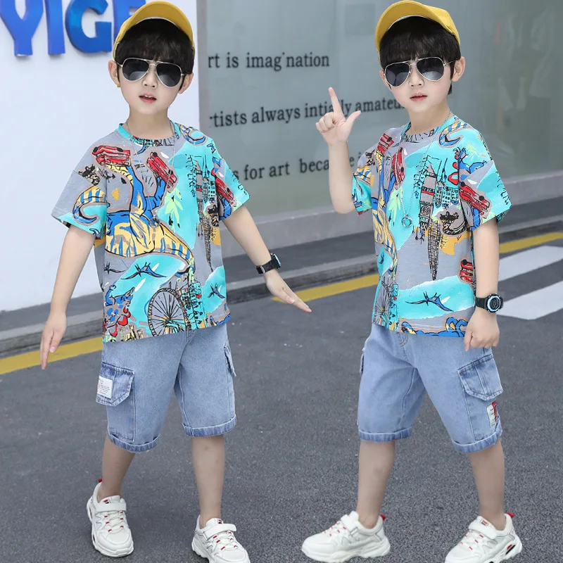 Kids Tracksuit For Boys Clothing Set New 2021 Summer Fashion Boys Clothes Sport Suit 2pcs Outfit Teens Children Clothing 12 Year
Kids Tracksuit For Boys Clothing Set New 2021 Summer Fashion Boys Clothes Sport Suit 2pcs Outfit Teens Children Clothing 12 Year