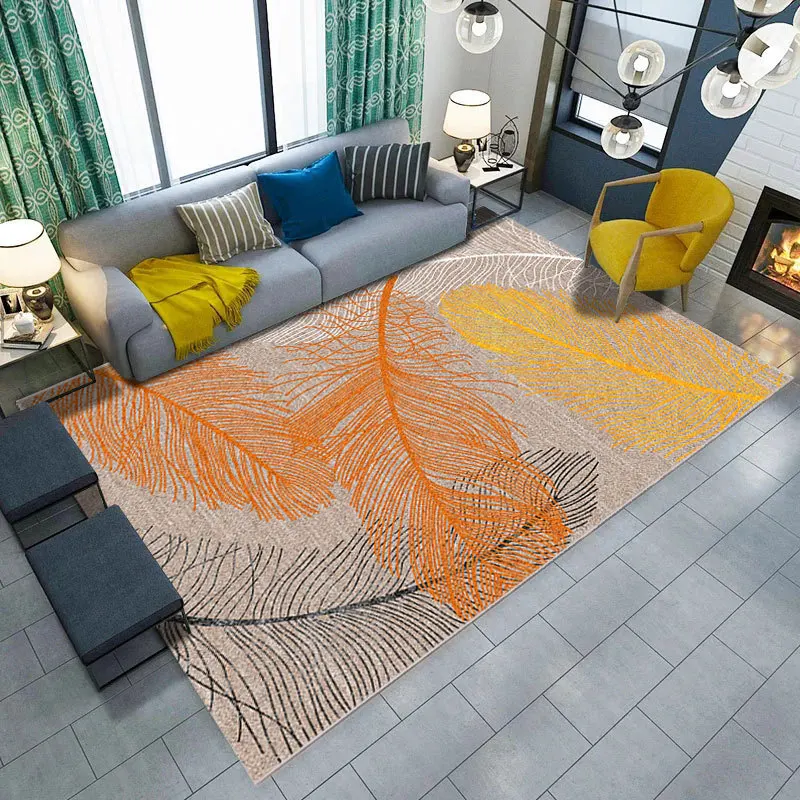Modern Feather Carpet Living Room Mat Carpet Anti-Slip Large Carpet Carpet Living Room Bedroom Carpet Children'S Room Carpet
Modern Feather Carpet Living Room Mat Carpet Anti-Slip Large Carpet Carpet Living Room Bedroom Carpet Children'S Room Carpet