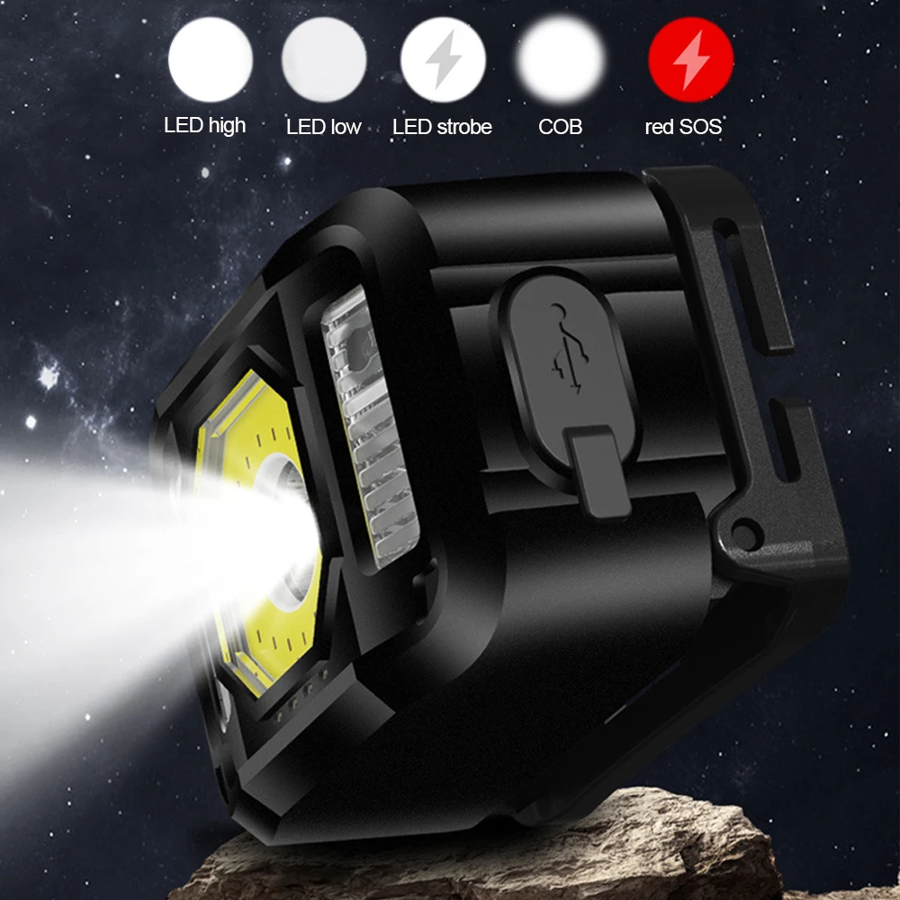 IR Induction Headlamp USB Rechargeable Headlight Body Motion Sensor Head Light Waterproof Head Lamp Powerful Head Torch
IR Induction Headlamp USB Rechargeable Headlight Body Motion Sensor Head Light Waterproof Head Lamp Powerful Head Torch