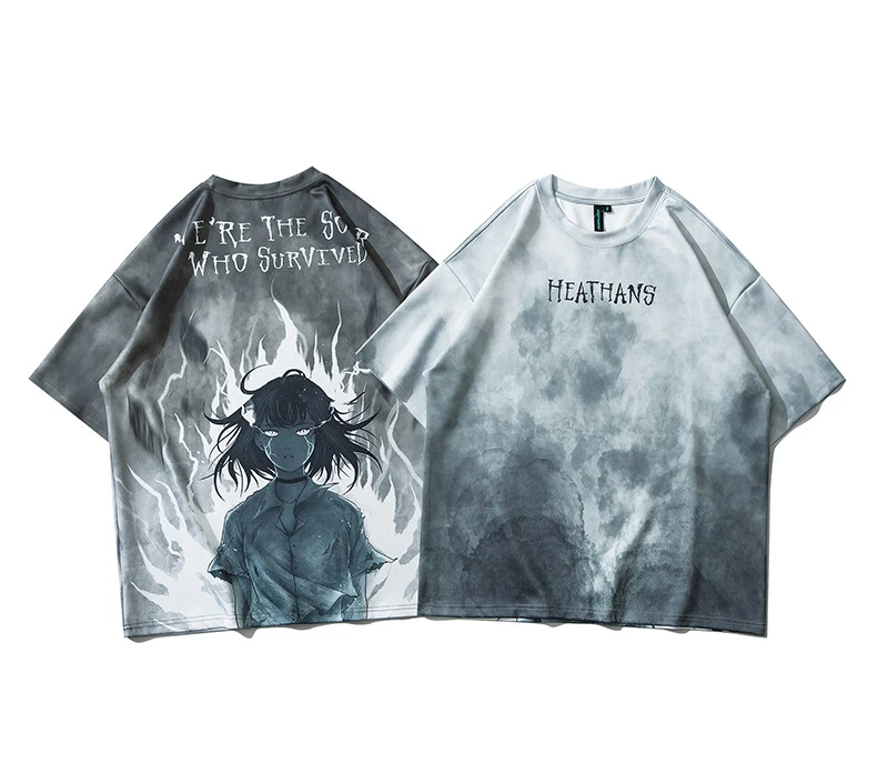 2021 Eucosm New Men's T-shirts with Half-sleeved Japanese Anime Manga Cartoon Couples T Shirts Flame Print Harajuku Comics shirt
2021 Eucosm New Men's T-shirts with Half-sleeved Japanese Anime Manga Cartoon Couples T Shirts Flame Print Harajuku Comics shirt