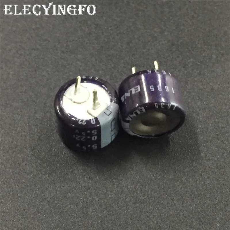 2 шт./10 шт. 0.22F 5.5V0.22F ELNA DHL серии 13,5x9,5 мм 5.5V0.22F супер фарадный конденсатор с алюминиевой крышкой
2 шт./10 шт. 0.22F 5.5V0.22F ELNA DHL серии 13,5x9,5 мм 5.5V0.22F супер фарадный конденсатор с алюминиевой крышкой