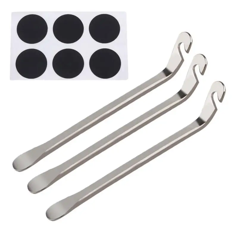 3Pcs Bicycle Tire Lever Mountain Bike Tyre Opener Spoon Steel/Plastic Pry Up Tool MTB Cycling Wheel Remover Repair Kit
3Pcs Bicycle Tire Lever Mountain Bike Tyre Opener Spoon Steel/Plastic Pry Up Tool MTB Cycling Wheel Remover Repair Kit