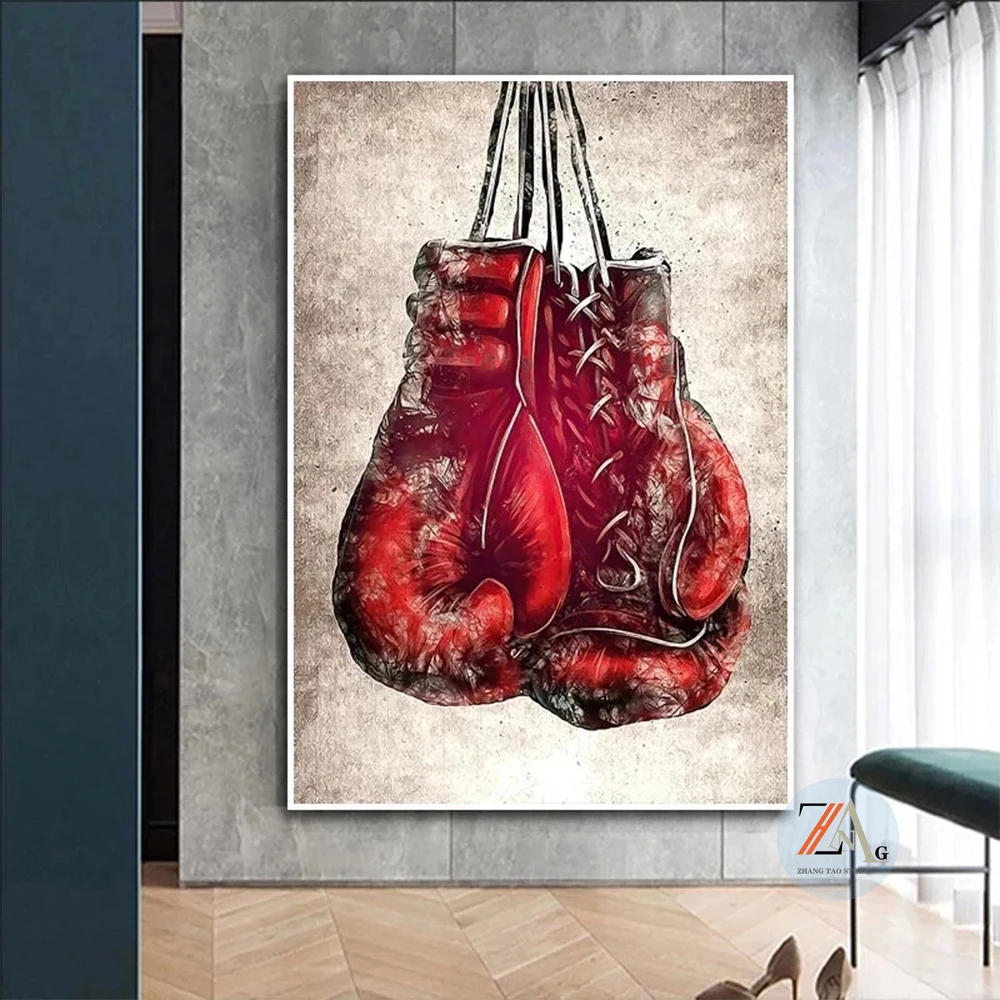 Modern Graffiti Art Red Boxing Gloves Posters and Prints Canvas Paintings Wall Art Pictures for Living Room Decor No Frame
Modern Graffiti Art Red Boxing Gloves Posters and Prints Canvas Paintings Wall Art Pictures for Living Room Decor No Frame