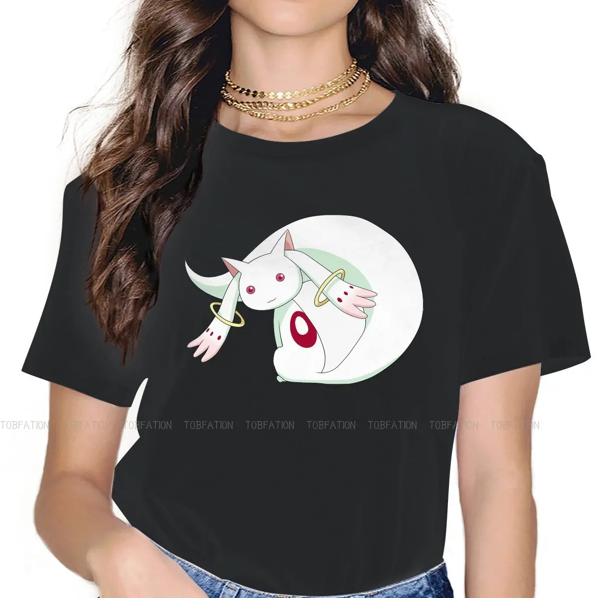 Puella Magi Madoka Magica Anime Crewneck TShirts Kyubey Essential Print 4XL 5XL Homme T Shirt Hipster Tops
Puella Magi Madoka Magica Anime Crewneck TShirts Kyubey Essential Print 4XL 5XL Homme T Shirt Hipster Tops