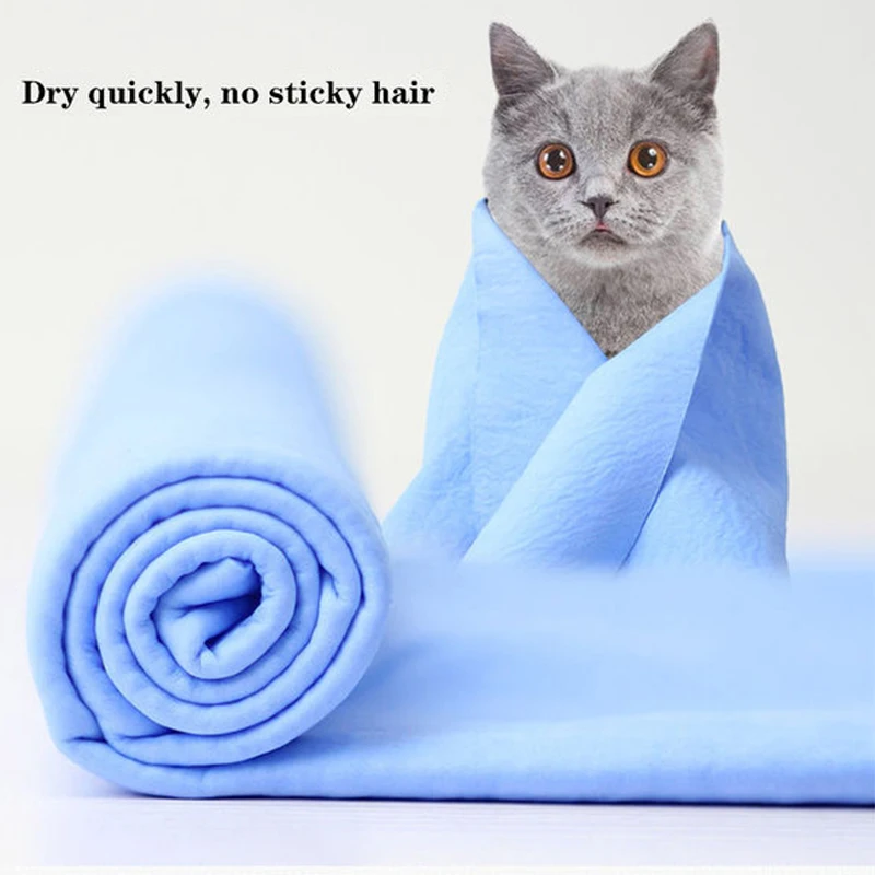 Pet cleaning supplies Absorbent Towels for Dogs Cats Fashion Bath Towel Nano Fiber Quick-drying Bath Towel Pet Supplies
Pet cleaning supplies Absorbent Towels for Dogs Cats Fashion Bath Towel Nano Fiber Quick-drying Bath Towel Pet Supplies