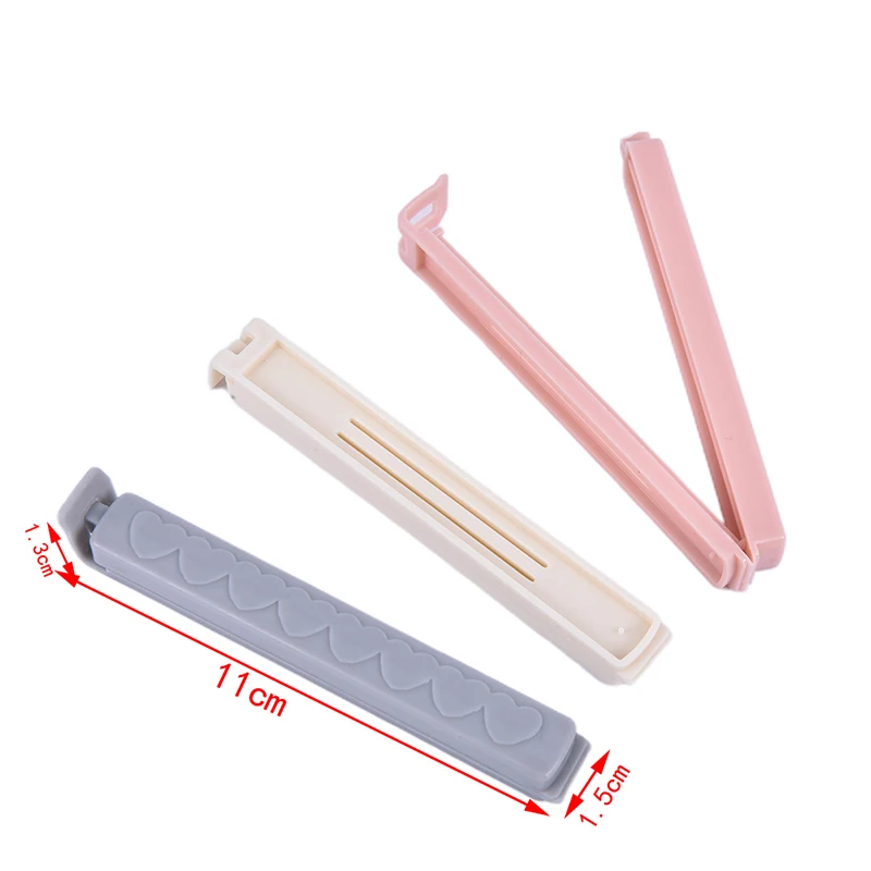 5PCs/Pack Storage Food Snack Plastic Bag Sealing Clips For Food Portable Plastic Packages Clamp Pegs Kitchen Accessories Sealer
5PCs/Pack Storage Food Snack Plastic Bag Sealing Clips For Food Portable Plastic Packages Clamp Pegs Kitchen Accessories Sealer
