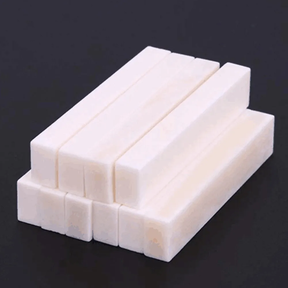 1PC Buffalo Bone Guitar Nuts Saddle Blank For Electric Bass Acoustic Classical Guitar Mandolin Banjo Ukulele Guitar Parts
1PC Buffalo Bone Guitar Nuts Saddle Blank For Electric Bass Acoustic Classical Guitar Mandolin Banjo Ukulele Guitar Parts