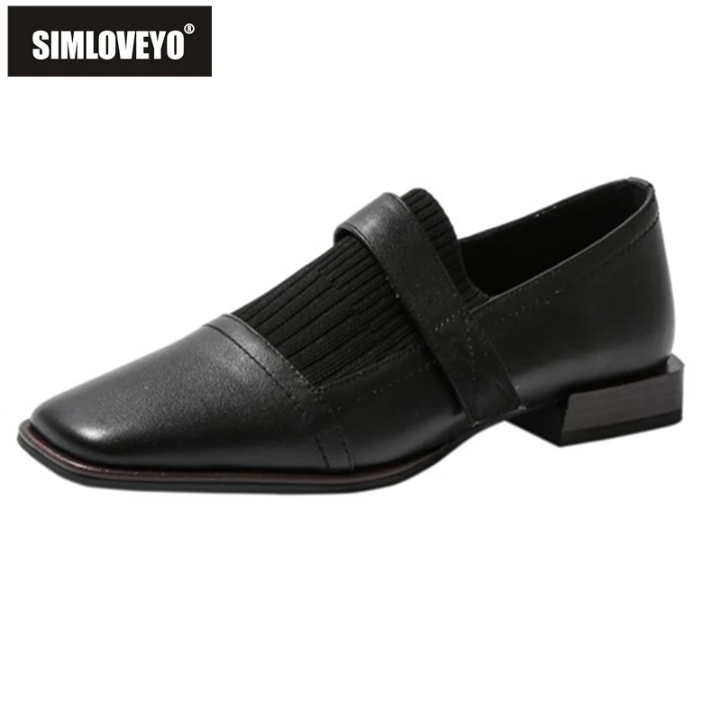 SIMLOVEYO 2021 Genuine Leather Ladies Flats Patchwork Lofers Hook Loop Square Toe 2cm Heels Size 34-42 Brown Black Apricot A4316
SIMLOVEYO 2021 Genuine Leather Ladies Flats Patchwork Lofers Hook Loop Square Toe 2cm Heels Size 34-42 Brown Black Apricot A4316