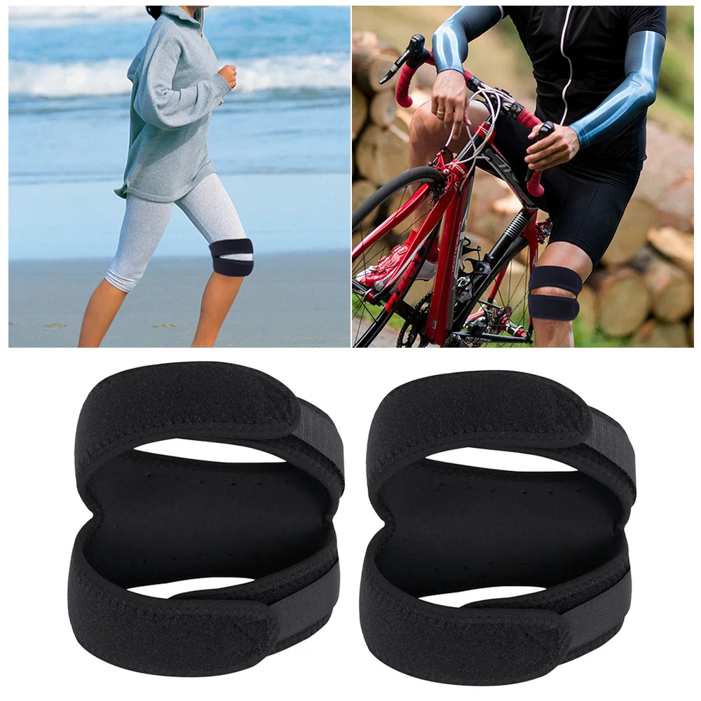 Adjustable Patella Knee Strap for Running Basketball Hiking Meniscus Tear Pain Relief Sports Athletic Arthritis (Black)
Adjustable Patella Knee Strap for Running Basketball Hiking Meniscus Tear Pain Relief Sports Athletic Arthritis (Black)