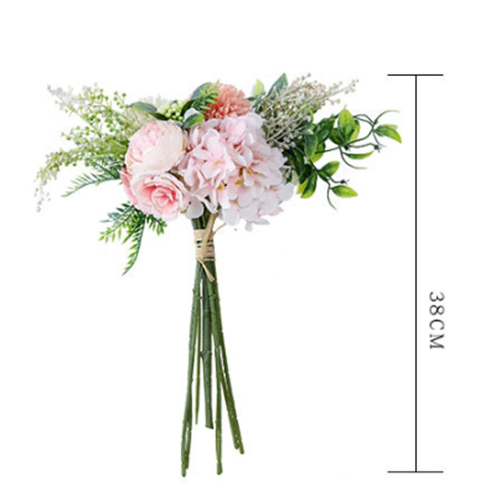 Artificial Rose Flower Fake Flowers Bridal Bouquet Holding Flowers Simulation Hydrangea Flower Home Decor Dropshipping
Artificial Rose Flower Fake Flowers Bridal Bouquet Holding Flowers Simulation Hydrangea Flower Home Decor Dropshipping