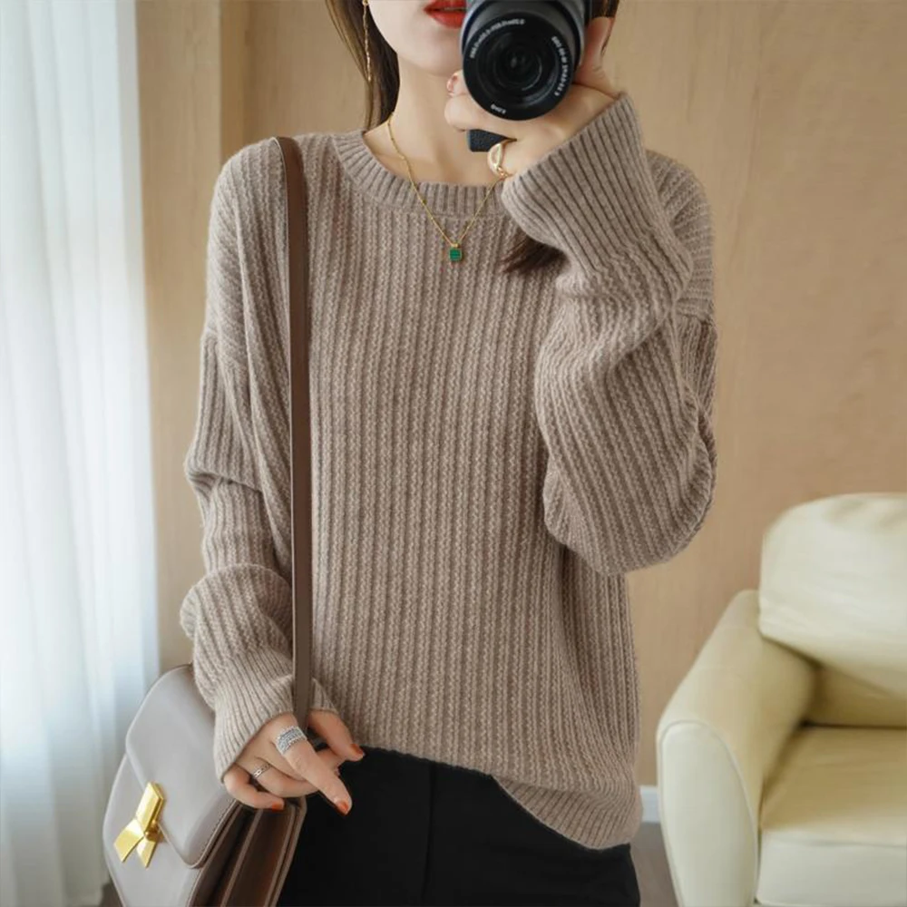 Lazy Style Thick Sweater Women 2022 Autumn And Winter New Loose Pullover Round Neck Sweater Top Long Sleeve Bottoming Shirt
Lazy Style Thick Sweater Women 2022 Autumn And Winter New Loose Pullover Round Neck Sweater Top Long Sleeve Bottoming Shirt