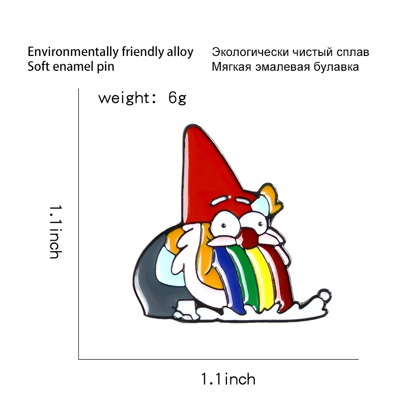 Santa Claus Brooch Alloy Rainbow Enamel Small Dwarf Classic Brooches Pins Women Sweater Clothing Accessory Birthday Gifts Brooch
Santa Claus Brooch Alloy Rainbow Enamel Small Dwarf Classic Brooches Pins Women Sweater Clothing Accessory Birthday Gifts Brooch