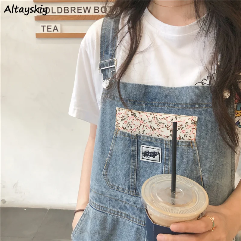 Jumpsuits Women BF Style Embroidery Chic Wide-leg Summer Fashion Preppy Girls Denim Jumpsuit Popular Casual Teens Clothing New
Jumpsuits Women BF Style Embroidery Chic Wide-leg Summer Fashion Preppy Girls Denim Jumpsuit Popular Casual Teens Clothing New