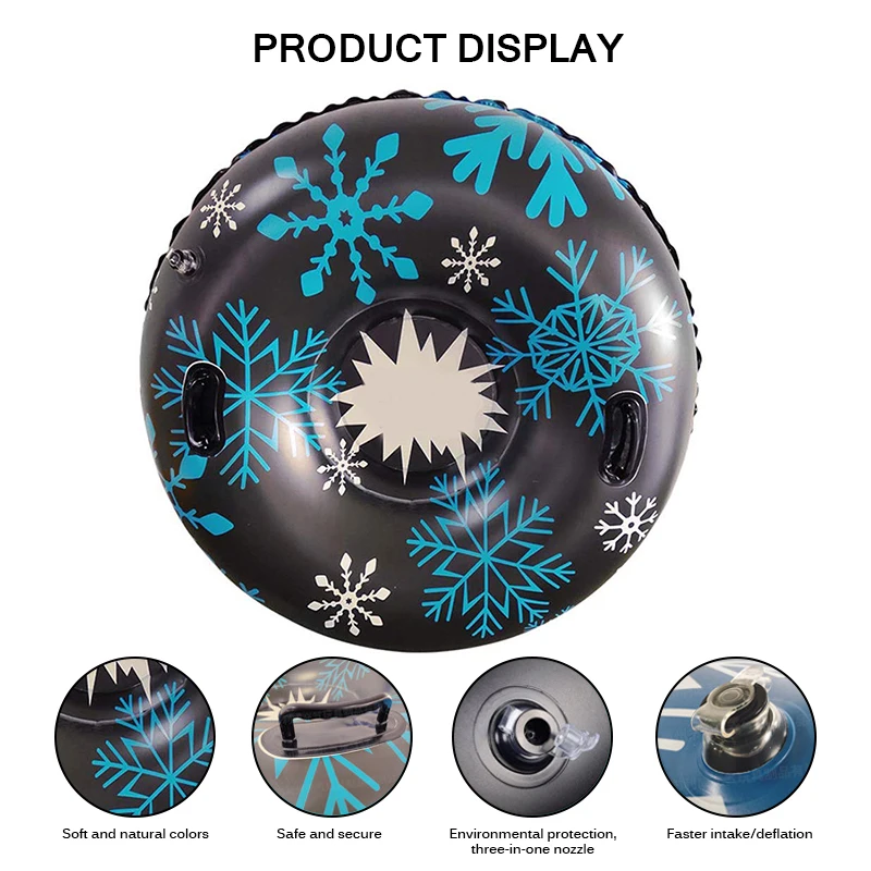 Outdoor Ski Winter Ski With Handle Inflatable Ring Floating Board Ski Play Snow Equipment Snow Tube Durable Accessories Children
Outdoor Ski Winter Ski With Handle Inflatable Ring Floating Board Ski Play Snow Equipment Snow Tube Durable Accessories Children