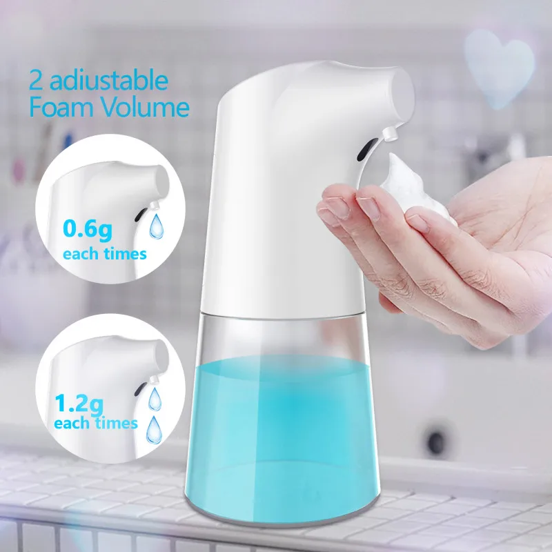 350ml Automatic Soap Dispenser Battery Power Foaming Touchless Hand Free Portable Foam Liquid Soap Dispenser For Bathroom Kitche
350ml Automatic Soap Dispenser Battery Power Foaming Touchless Hand Free Portable Foam Liquid Soap Dispenser For Bathroom Kitche