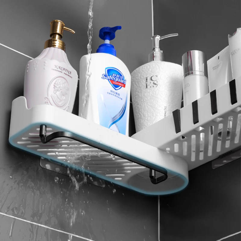Bathroom Shelf Corner Rotating Storage Rack Wall-Mounted 2 In 1For Bathroom Kitchen With Towel Bar Household Storage Accessories
Bathroom Shelf Corner Rotating Storage Rack Wall-Mounted 2 In 1For Bathroom Kitchen With Towel Bar Household Storage Accessories