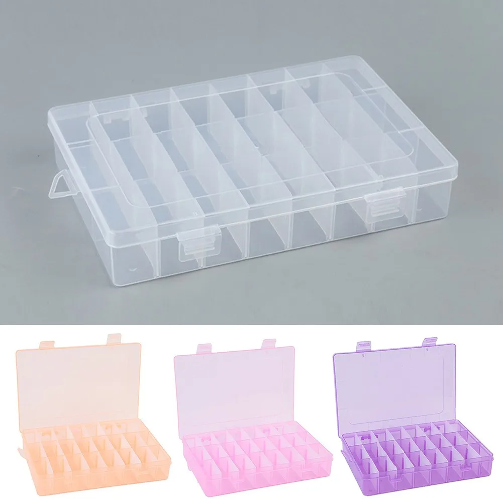 Undefined Adjustable 24 Compartment Plastic Storage Box Jewelry Earring Case Grids Diamond Painting Accessories Box Jewelry
Undefined Adjustable 24 Compartment Plastic Storage Box Jewelry Earring Case Grids Diamond Painting Accessories Box Jewelry