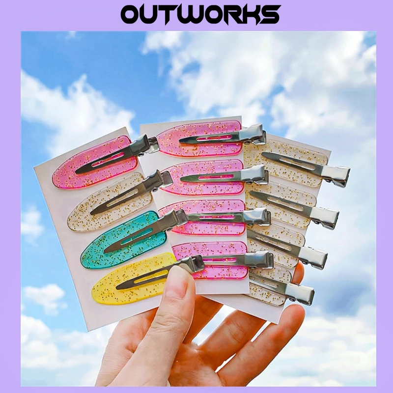 Fresh Cute Colorful Personality HairClip Makeup Stereotype Clip Non-Crease Charm Hairpin For Women Girls Hair Accessories Supply
Fresh Cute Colorful Personality HairClip Makeup Stereotype Clip Non-Crease Charm Hairpin For Women Girls Hair Accessories Supply