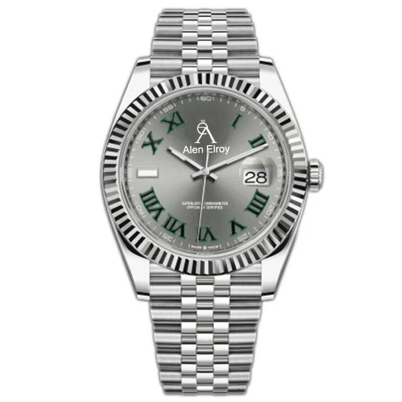 12colors 36mm&41mm Top V3 Automatic 2813 Mechanical Watch Men&women Big Magnifier Stainless steel Sapphire solid Clasp AAA
12colors 36mm&41mm Top V3 Automatic 2813 Mechanical Watch Men&women Big Magnifier Stainless steel Sapphire solid Clasp AAA