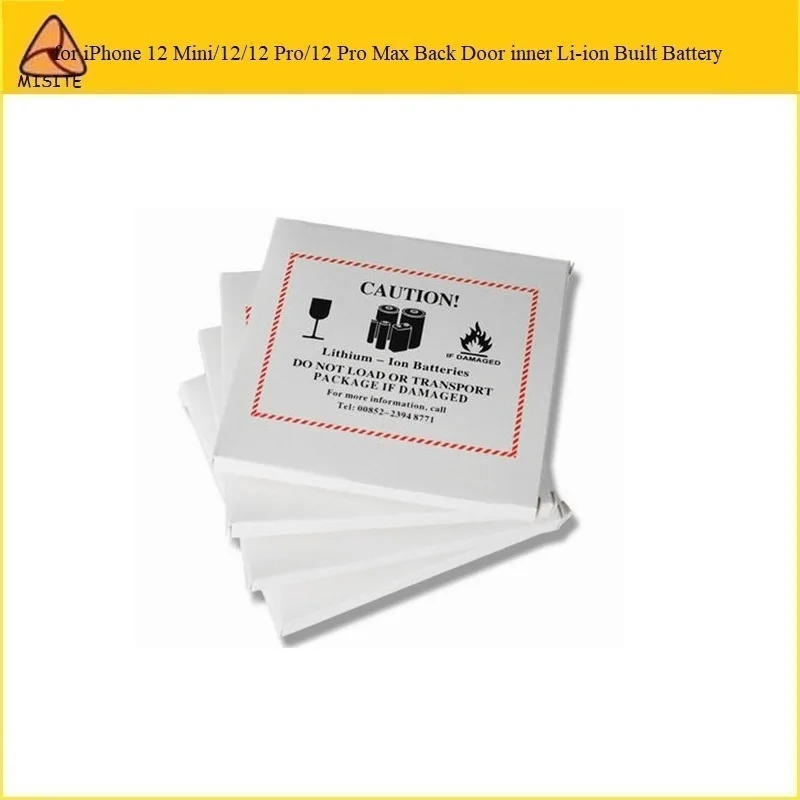 10Pcs Original Replacement Bateries For iPhone 12 Mini inner Li-ion Built Back Housing Door Battery for iPhone 12 Bateria
10Pcs Original Replacement Bateries For iPhone 12 Mini inner Li-ion Built Back Housing Door Battery for iPhone 12 Bateria