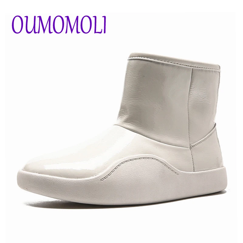 Real sheepskin Patent leather women winter ankle boots for woman snow boots wool fur lined warm shoes waterproof V187
Real sheepskin Patent leather women winter ankle boots for woman snow boots wool fur lined warm shoes waterproof V187