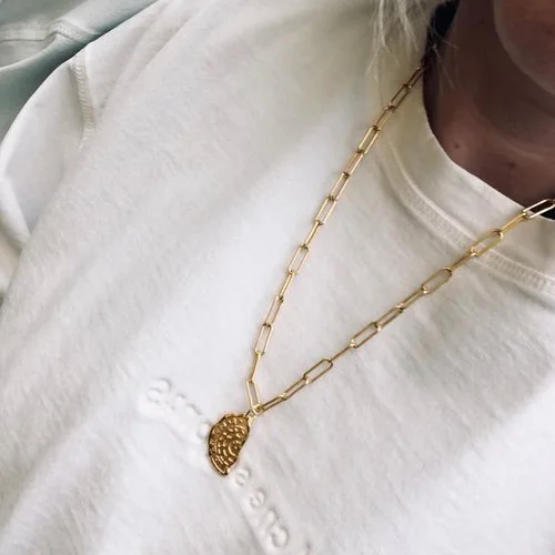 Подлинное женское серебряное Золотое длинное ожерелье с дезинтеграцией |