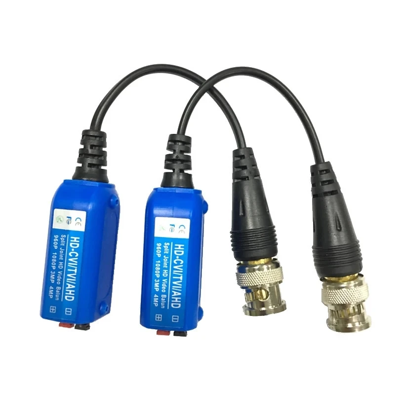 10 Pairs 4MP Analog Surveillance Camera 1CH Passive Cat5e UTP Twisted Video Balun for HD 2MP 3MP 4MP AHD CVI TVI Cameras
10 Pairs 4MP Analog Surveillance Camera 1CH Passive Cat5e UTP Twisted Video Balun for HD 2MP 3MP 4MP AHD CVI TVI Cameras