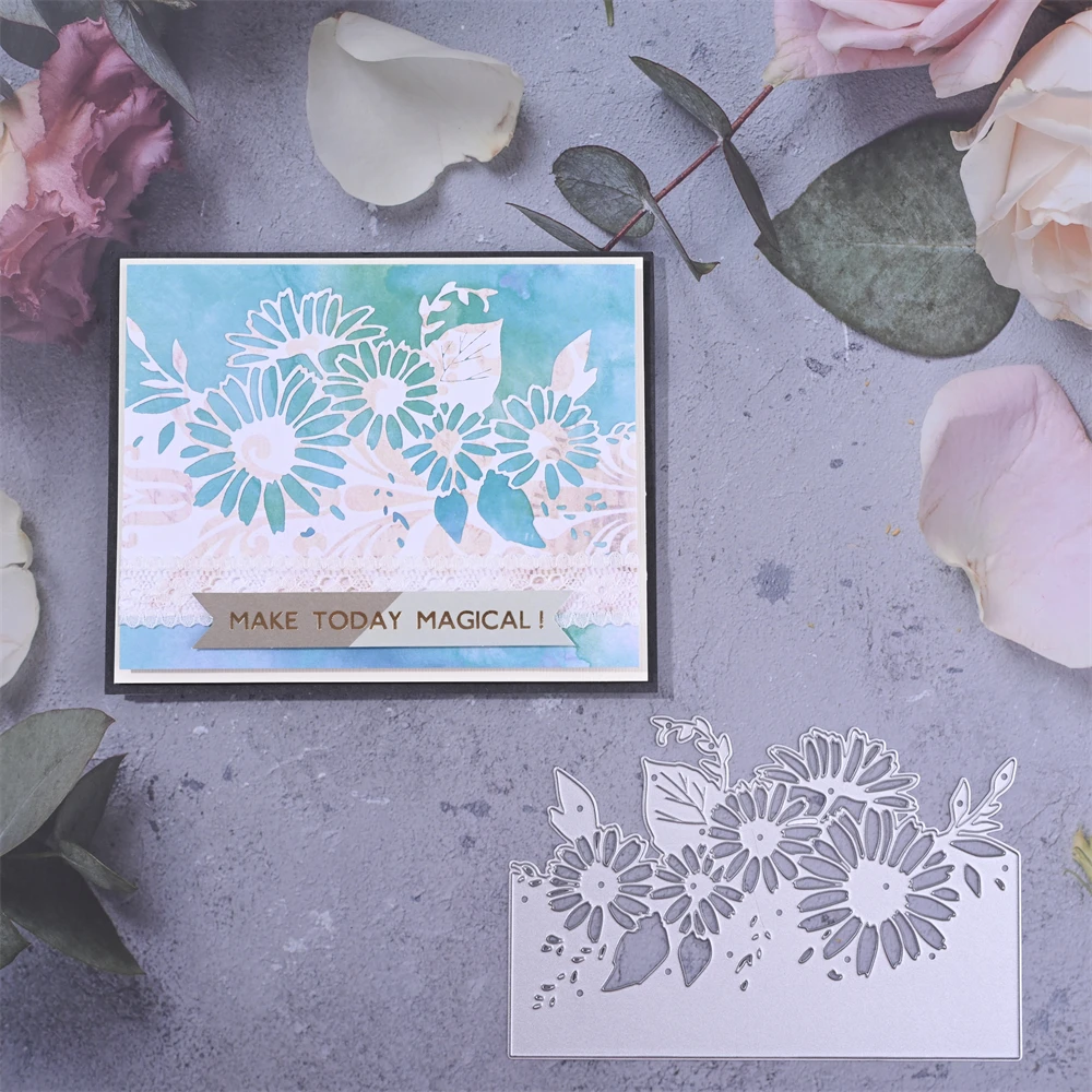 InLoveArts Flower Metal Cutting Dies Daisy Frame Scrapbooking Stencil For Album Paper DIY Card Decoration Embossing Crafts 2021
InLoveArts Flower Metal Cutting Dies Daisy Frame Scrapbooking Stencil For Album Paper DIY Card Decoration Embossing Crafts 2021