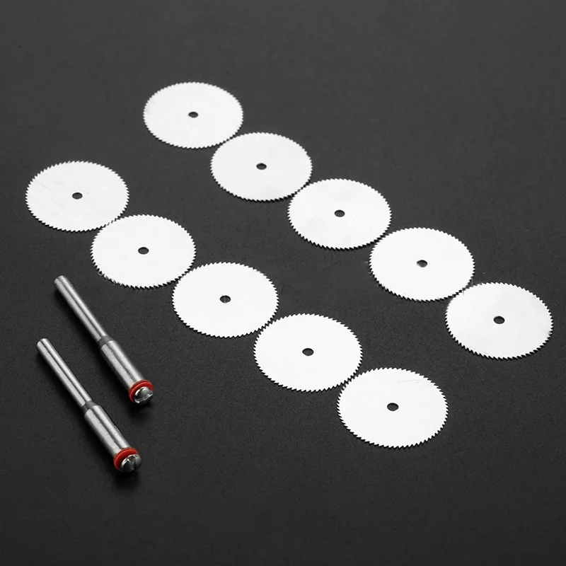 12Pcs 22mm Circular Saw Blade Wood Plastic Aluminum Rotary Cutting Discs With Mandrel Woodworking Tool
12Pcs 22mm Circular Saw Blade Wood Plastic Aluminum Rotary Cutting Discs With Mandrel Woodworking Tool