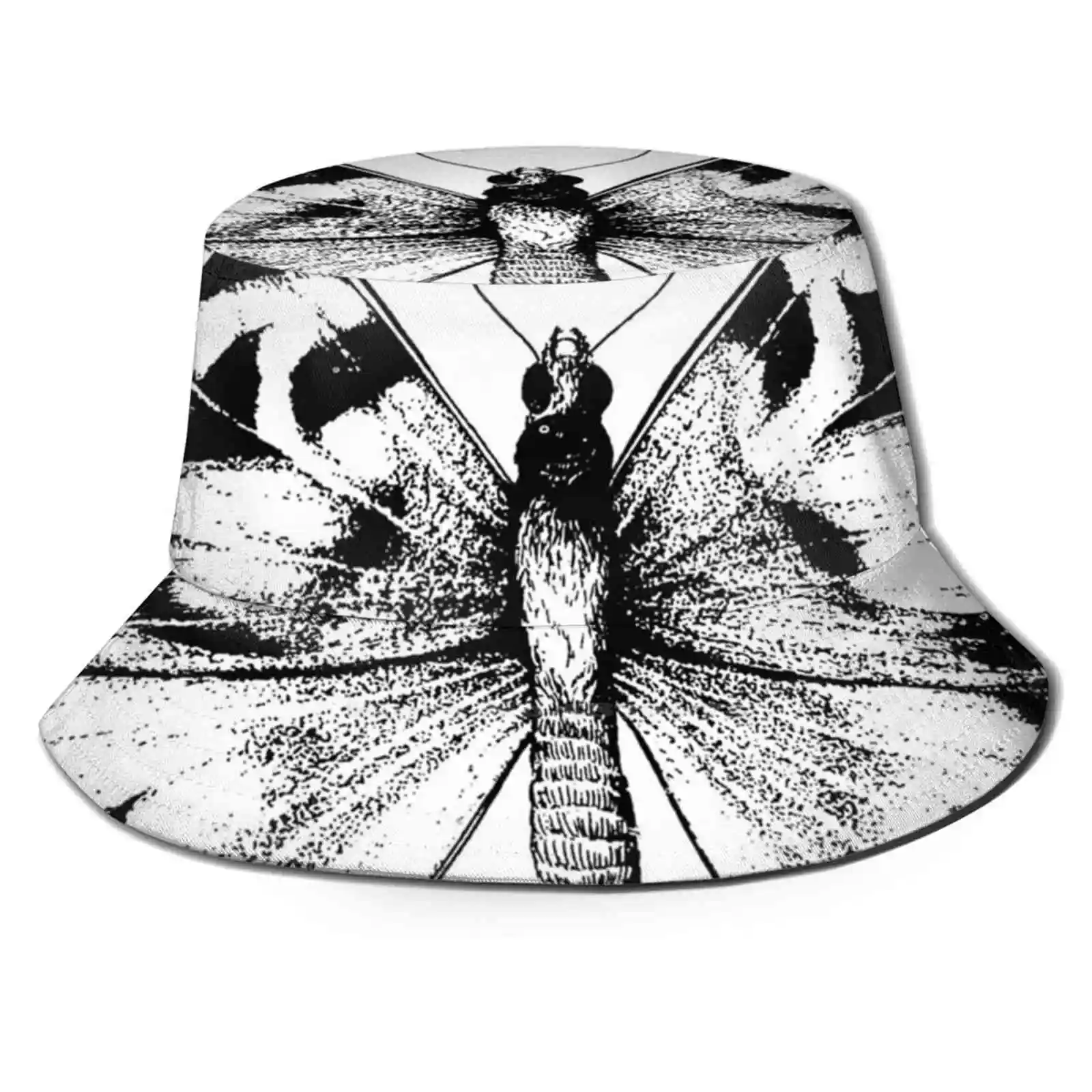 

Be Here Now-The Butterfly Causal Cap Buckets Hat Be Here Now Ram Dass Meditation Spiritual Hippie Lsd Buddhist Illusion Once