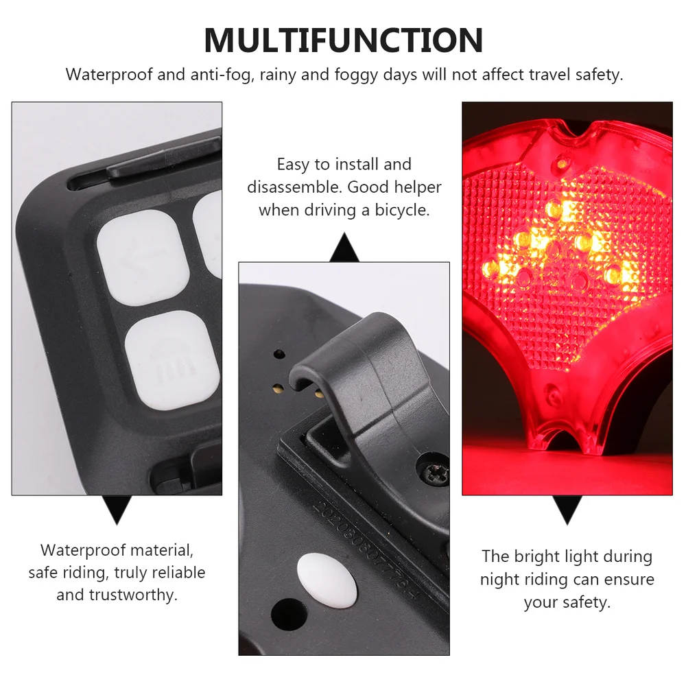 1PC Waterproof Practical Remote-Control Turn Light Horn Lamp Bike Taillight Taillight for Biking Riding
1PC Waterproof Practical Remote-Control Turn Light Horn Lamp Bike Taillight Taillight for Biking Riding