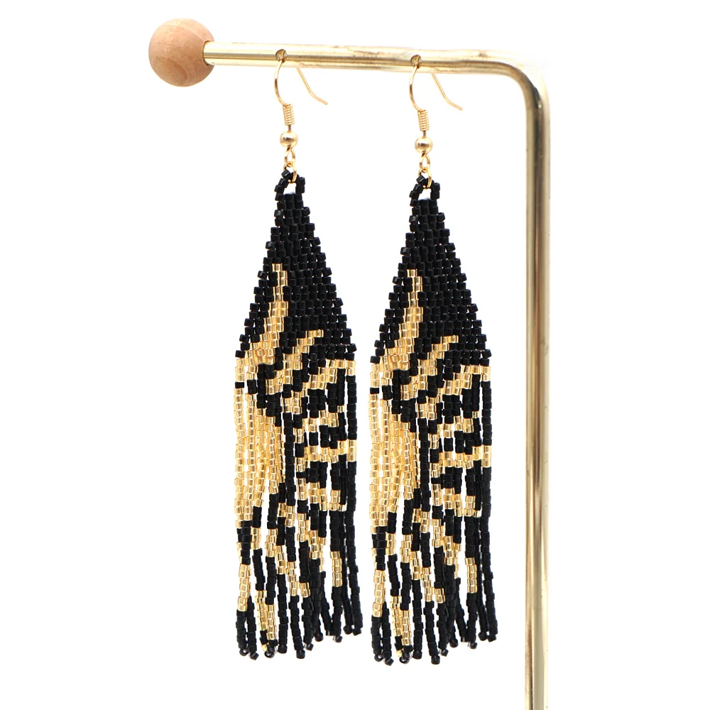 Go2boho Bead Long Tassel Large Earring For Women Jewelry 2020 Fashion Miyuki Beads Drop Dangle Earrings Wholesale Pendientes 
Go2boho Bead Long Tassel Large Earring For Women Jewelry 2020 Fashion Miyuki Beads Drop Dangle Earrings Wholesale Pendientes
