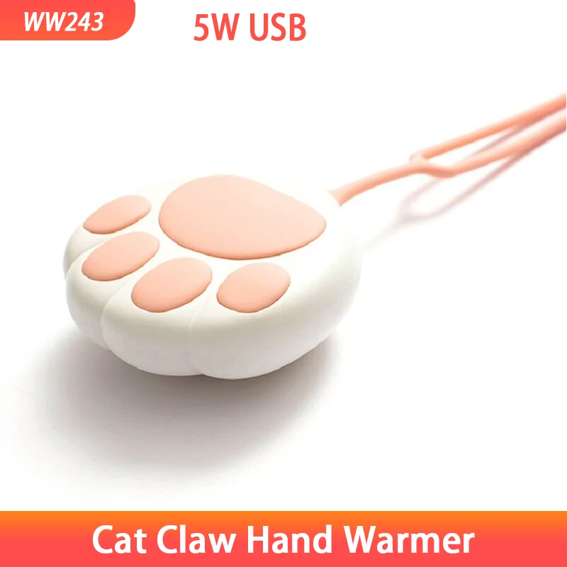 Cat's Paw Cute Hand Warmer Winter Heater Portable Mini Hand Warmer USB Mobile Power Rechargeable Handheld Heater 3000mAH
Cat's Paw Cute Hand Warmer Winter Heater Portable Mini Hand Warmer USB Mobile Power Rechargeable Handheld Heater 3000mAH