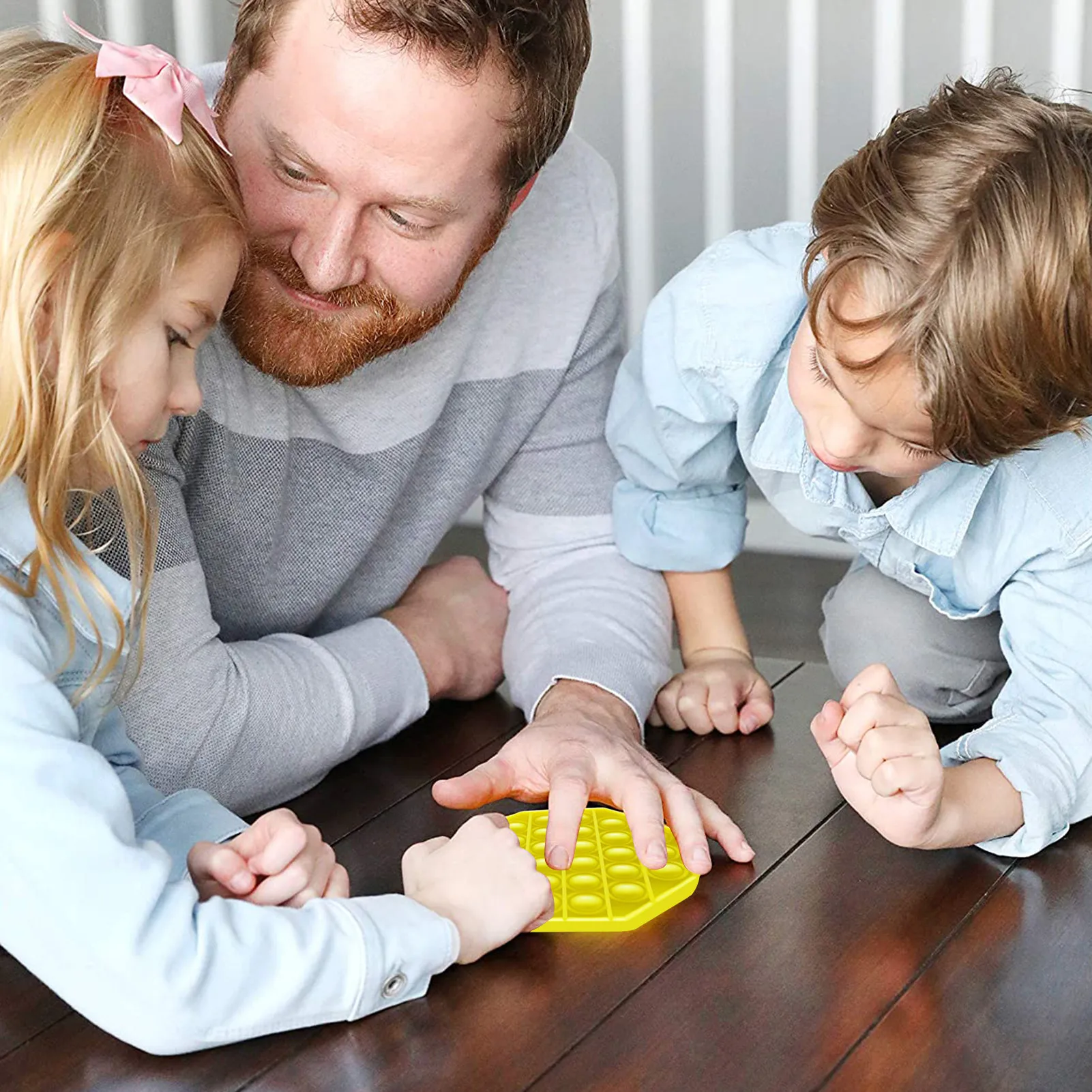 Push Pop Bubble Fidget Sensory Toy Autism Special Needs Stress Reliever Funny Silicone Squishy Funny Bubble Popping Game
Push Pop Bubble Fidget Sensory Toy Autism Special Needs Stress Reliever Funny Silicone Squishy Funny Bubble Popping Game