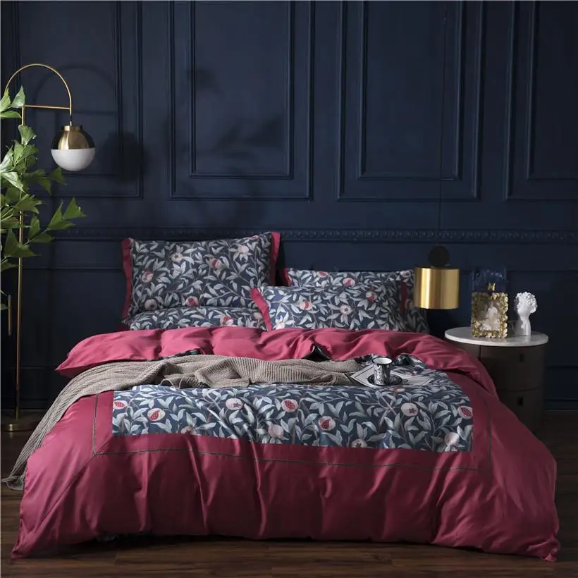 Цветочные листья фрукты насыщенного цвета печатных пододеяльник шелковистой египетского хлопка постельных принадлежностей Queen King size прос...
Цветочные листья фрукты насыщенного цвета печатных пододеяльник шелковистой египетского хлопка постельных принадлежностей Queen King size прос...