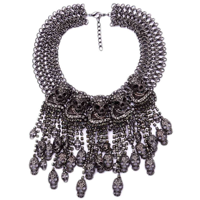 Sexy Skull Decorative Collar Women's Fake Detachable Shirt Shawl Wrap Neckwear False Blouse Top for Skirt Dress Shirt
Sexy Skull Decorative Collar Women's Fake Detachable Shirt Shawl Wrap Neckwear False Blouse Top for Skirt Dress Shirt