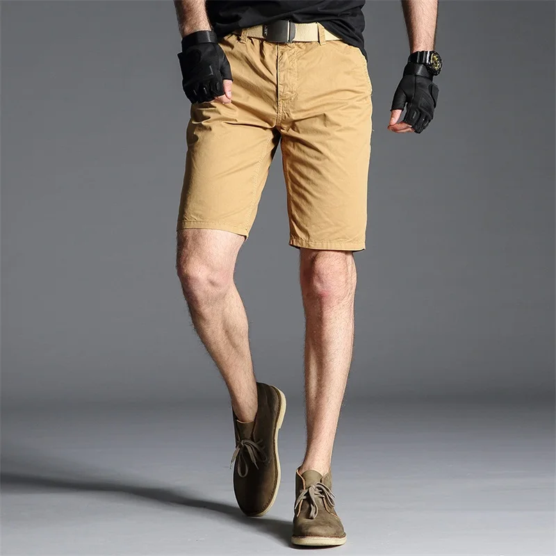 2021 New Summer Cotton Solid Shorts Men High Quality Casual Business Social Waist Men Shorts 6 Colors Beach Shorts khaki
2021 New Summer Cotton Solid Shorts Men High Quality Casual Business Social Waist Men Shorts 6 Colors Beach Shorts khaki