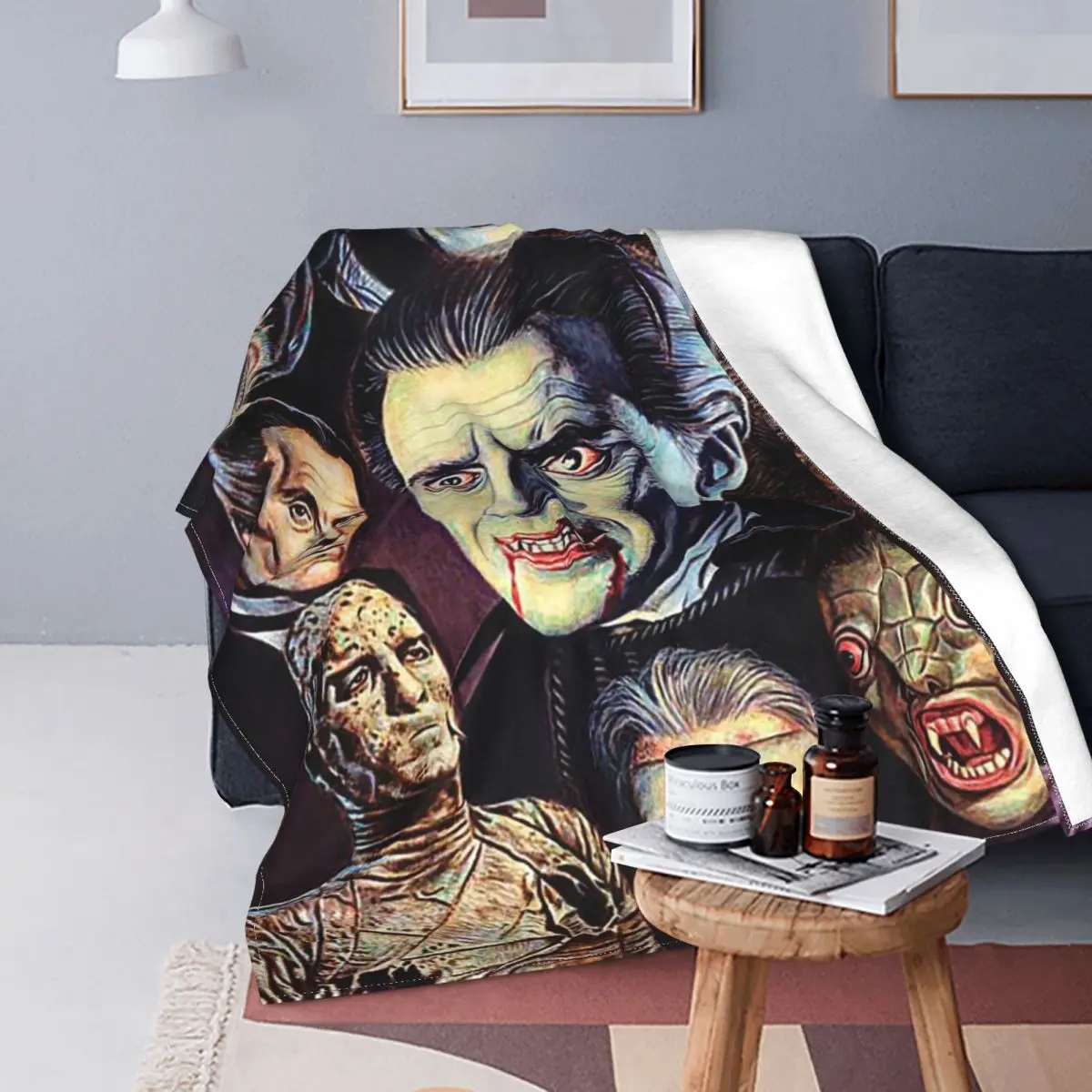 Horror Movie Blankets Coral Fleece Plush Print Halloween Dracula Breathable Ultra-Soft Throw Blankets for Sofa Travel Bedspread
Horror Movie Blankets Coral Fleece Plush Print Halloween Dracula Breathable Ultra-Soft Throw Blankets for Sofa Travel Bedspread