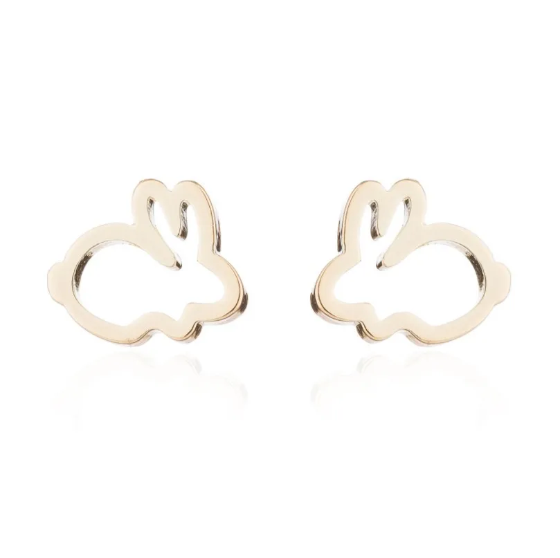 Trendy Hollow Rabbit Bunny Earring For Girl Ear Stud Fashion Jewelry Cute Animal Party Anniversary Stud Earrings Accessories
Trendy Hollow Rabbit Bunny Earring For Girl Ear Stud Fashion Jewelry Cute Animal Party Anniversary Stud Earrings Accessories