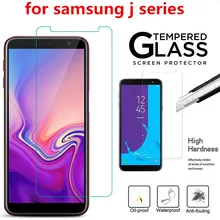 2 шт. Защитное стекло для Samsung Galaxy J3 J4 J6 J7 J8 2018 Plus закаленное J2 J5 Prime