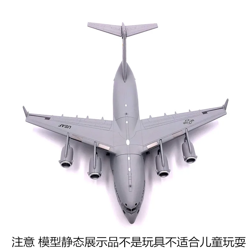 1/200 27CM Airplane Model USA Globemaster C-17 Military Transport Aircraft Simulation Plastic and Metal Alloy Fighter Plane 
1/200 27CM Airplane Model USA Globemaster C-17 Military Transport Aircraft Simulation Plastic and Metal Alloy Fighter Plane