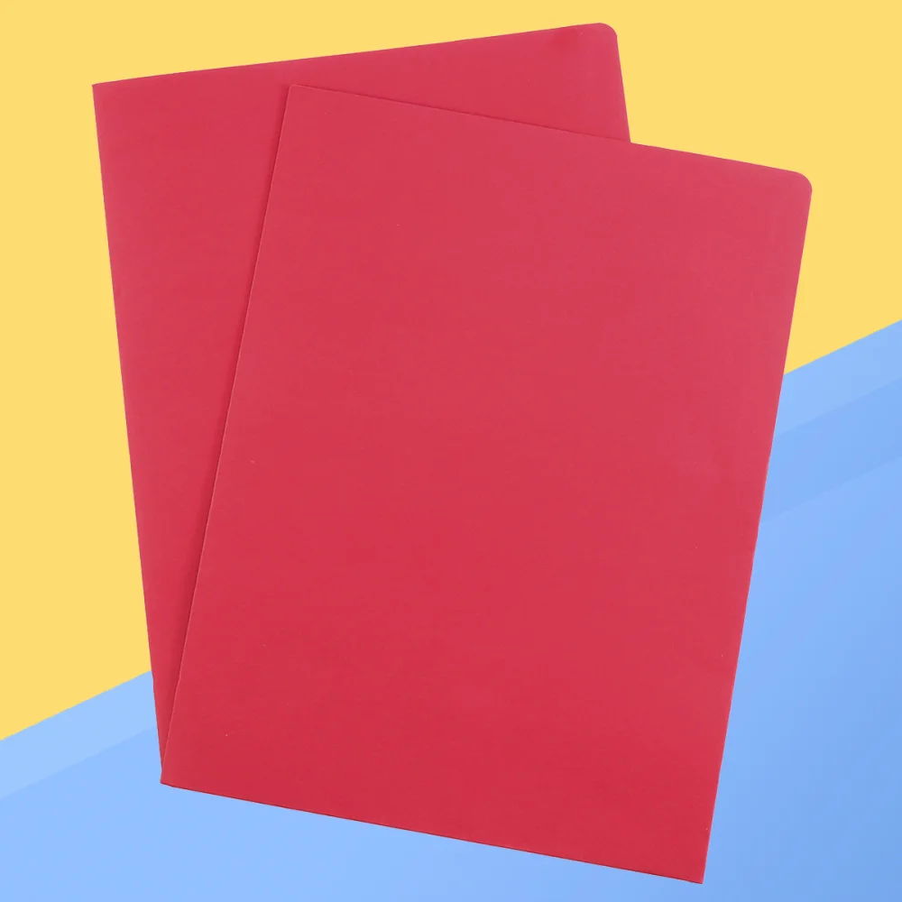 12Pcs A4 2Pockets Kraft Paper File Folder Brown Holder Document Folder Office Project File Presentation Folder (Red)
12Pcs A4 2Pockets Kraft Paper File Folder Brown Holder Document Folder Office Project File Presentation Folder (Red)